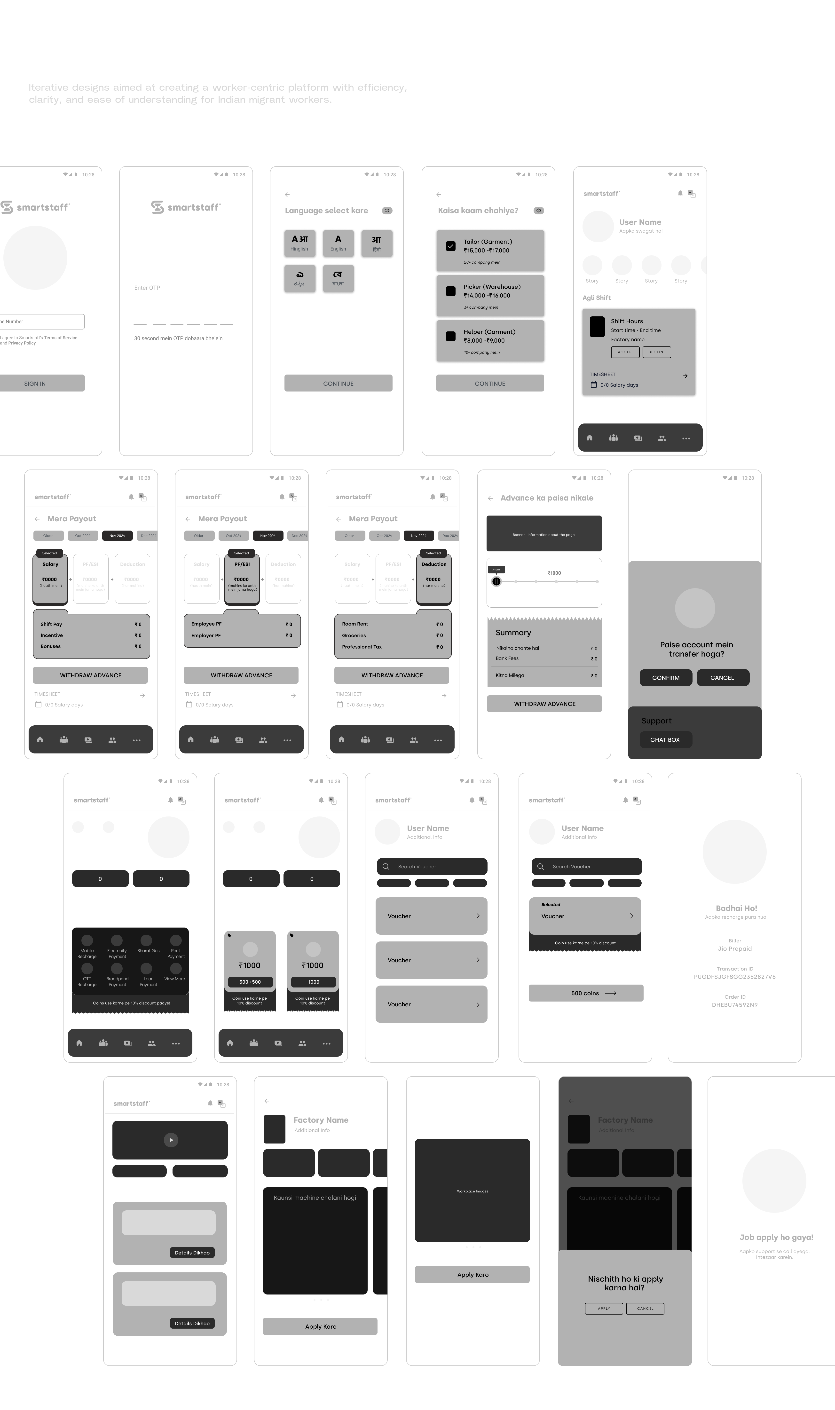 Wireframes